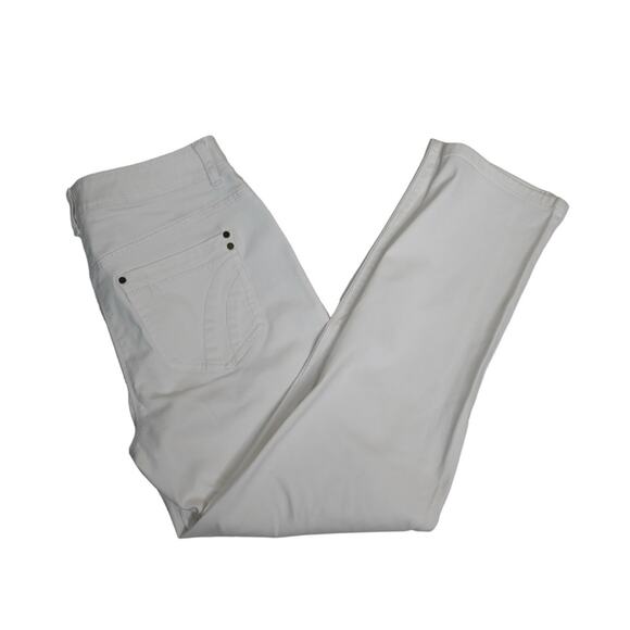 Chico's Womens 6 Chico's 0.5 Skimmer White Jeans - Picture 3 of 11